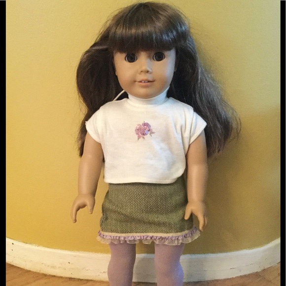 American Girl Other - AMERICAN GIRL DOLL VINTAGE SAMANTHA w OUTFITS XMAS